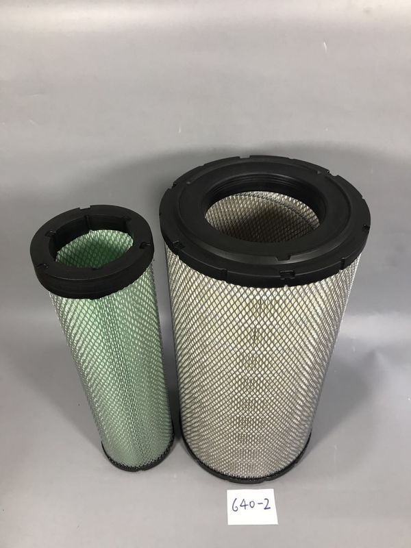 EC210 Volvo Excavator Air Filters PU Filter 138 Mm Inner Bore Steel Frame Structure Materials