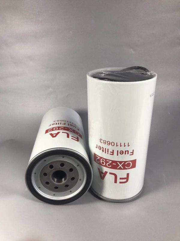 High Strength Steel Excavator Fuel Filter , Fuel Oil Filter Effectively