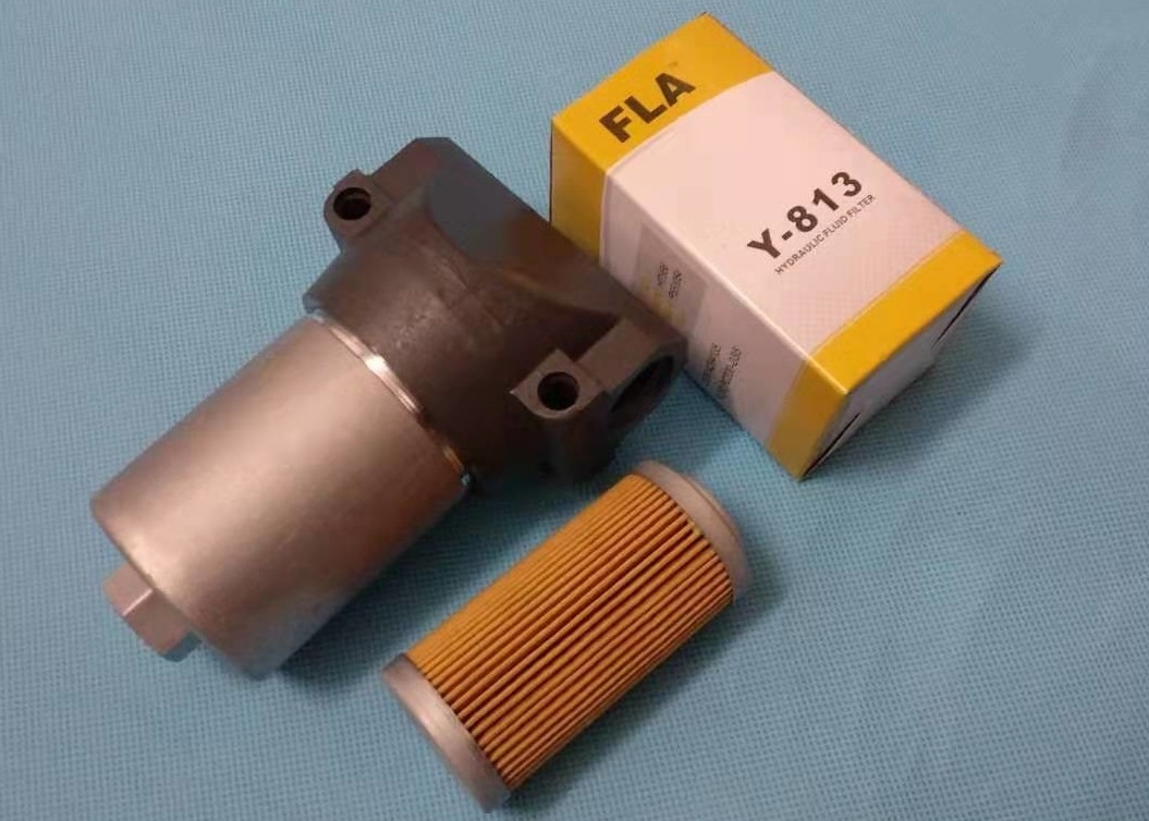 Steel Hydraulic Pilot Filter HITACHI EX200 ZAX200 Model Applied High