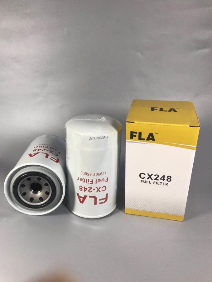 YANMAR Excavator Fuel Filter , Diesel Fuel Filter Water Separator Paper