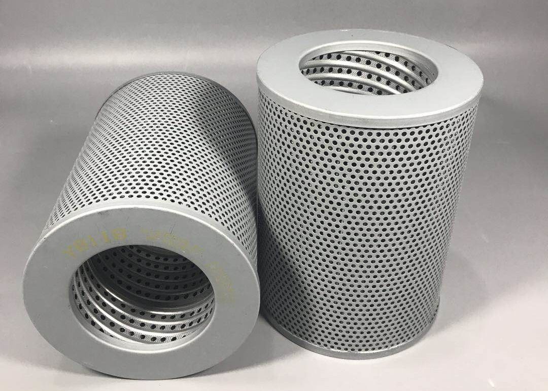 Easy Install Excavator Hydraulic Filter Element Tapered Pore Structure